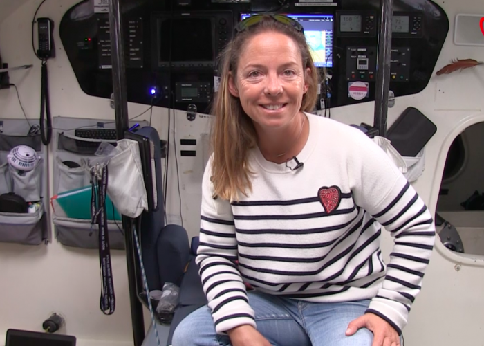 Découvrez le voilier d’Alexia Barrier pour La Route du Rhum !