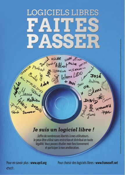 Logiciels libres faites passer