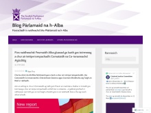 Blog Pàrlamaid na h-Alba