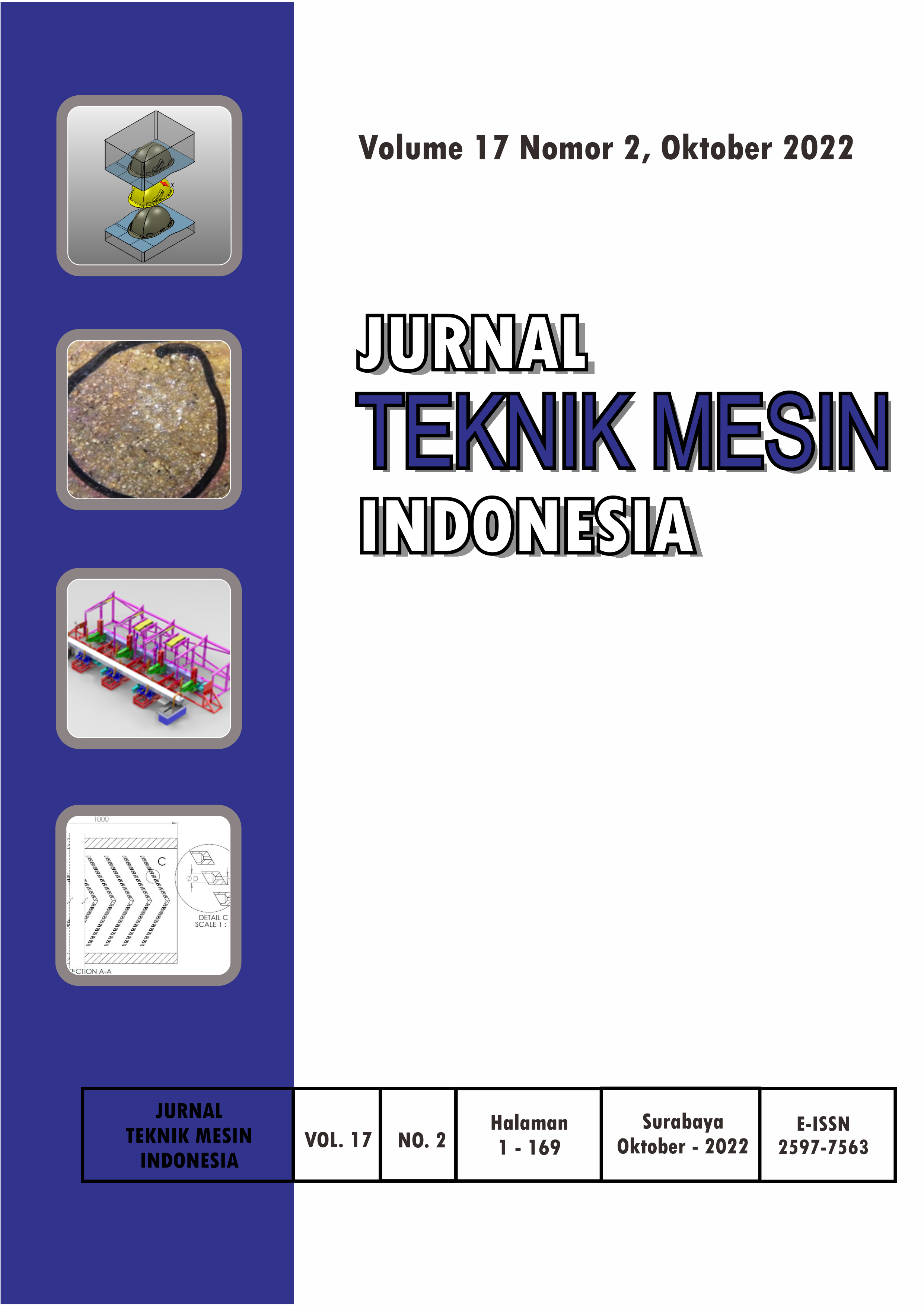 					View Vol. 17 No. 2 (2022): Jurnal Teknik Mesin Indonesia
				