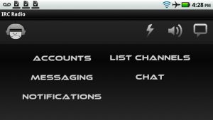 IRC Clients-IRCRadio-Menu.png