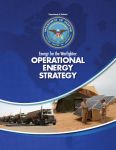 Energy for the Warfighter: Operational Energy Strategy - Cover