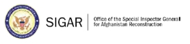 Office of the Special Inspector General for Afghanistan Reconstruction (SIGIR) Logo