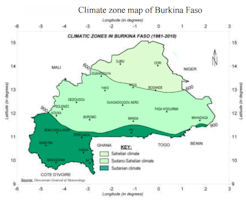 Burkina Faso Map