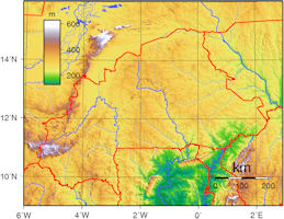 Burkina Faso Map