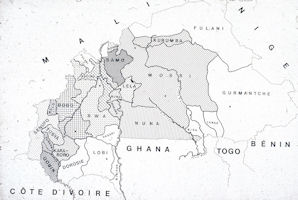 Burkina Faso Map