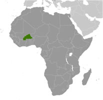 Burkina Faso Map