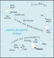 Cabo Verde / Cape Verde Map