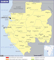 Gabon Map