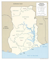 Ghana Map