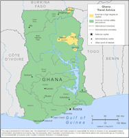 Ghana Map