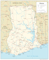 Ghana Map