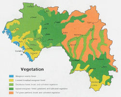 Guinea Map