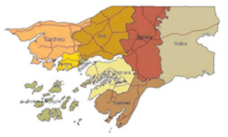 Guinea-Bissau Map