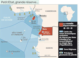 Equatorial Guinea Map