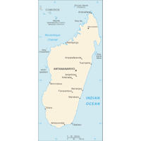 Madagascar Map