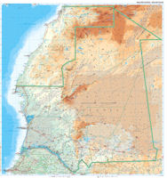 Mauritania Map