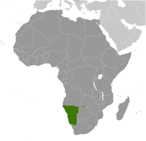 Namibia Map