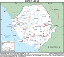 Sierra Leone Map