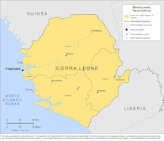 Sierra Leone Map