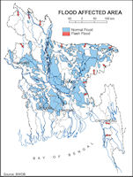 Bangladesh Flood Hazard Map