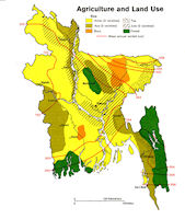 Bangladesh Map - Land Use