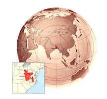 Bangladesh Map - Overview