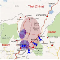 Bhutan Map