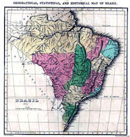 Brazil Map - 1827