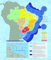 Brazil Map - EEZ