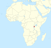 Burundi Location Map