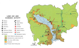 Cambodia Land Use Map