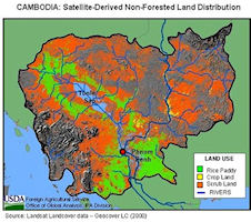 Cambodia Land Use Map