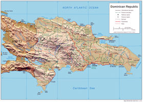 Dominican Republic Map