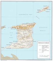 Trinidad & Tobago Map