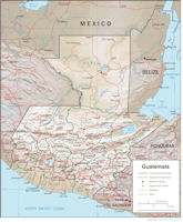 Guatemala Map