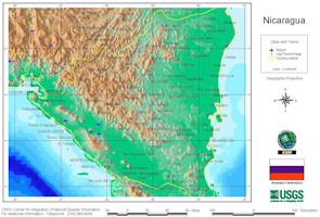 Nicaragua Map