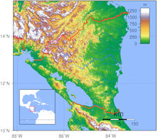 Nicaragua Map