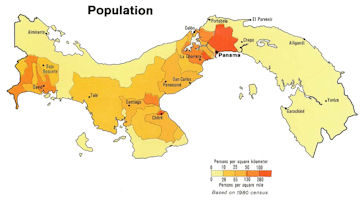 Panama Map