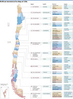 Chile Map - Administrative Divisions
