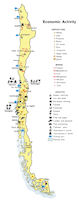 Chile Economy Map