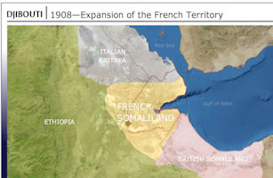 Djibouti Map