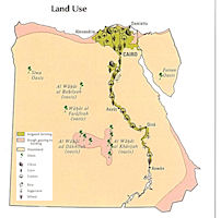 Egypt Map - Land Use