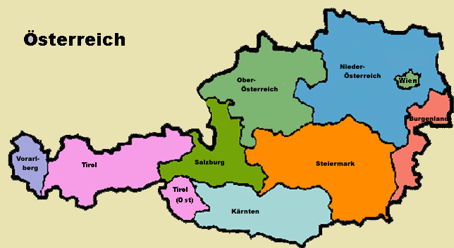 Austria - Map