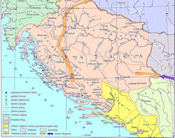 Croatian History Map - 928 AD