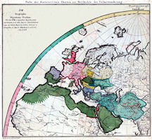 European History Map - 1186