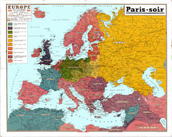 European History Map - 1940