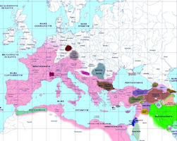 European History Map - 1 AD