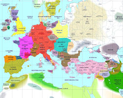 European History Map - 1000 AD