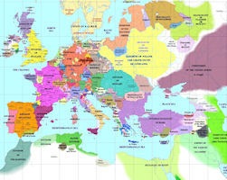 European History Map - 1400 AD